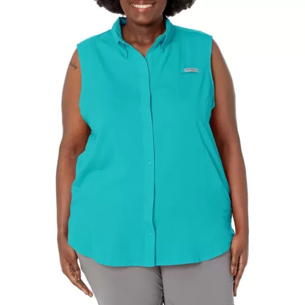 imageColumbia Sportswear Womens Tamiami Sleeveless ShirtTropic Water