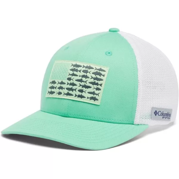 imageColumbia Tree Flag Mesh Ball CapHighLight JadeInshore Slam Flag