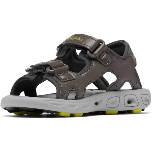 imageColumbia UnisexChild Techsun Vent Sport SandalDark GreyWarning Yellow