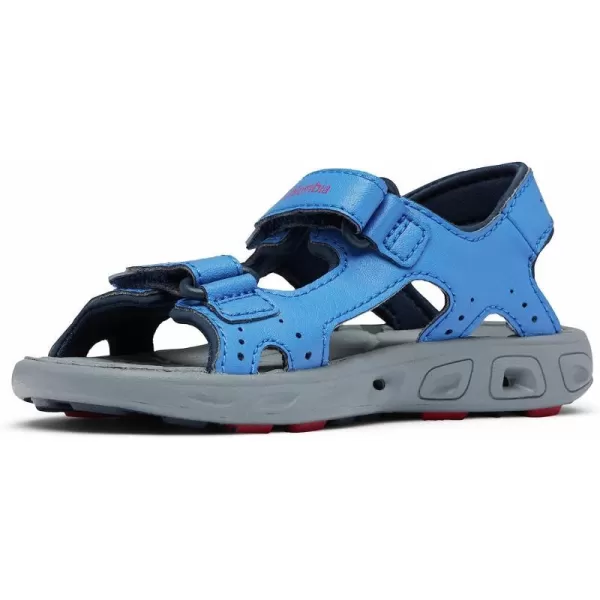 imageColumbia UnisexChild Techsun Vent Sport SandalStormy Blue Mountain Red