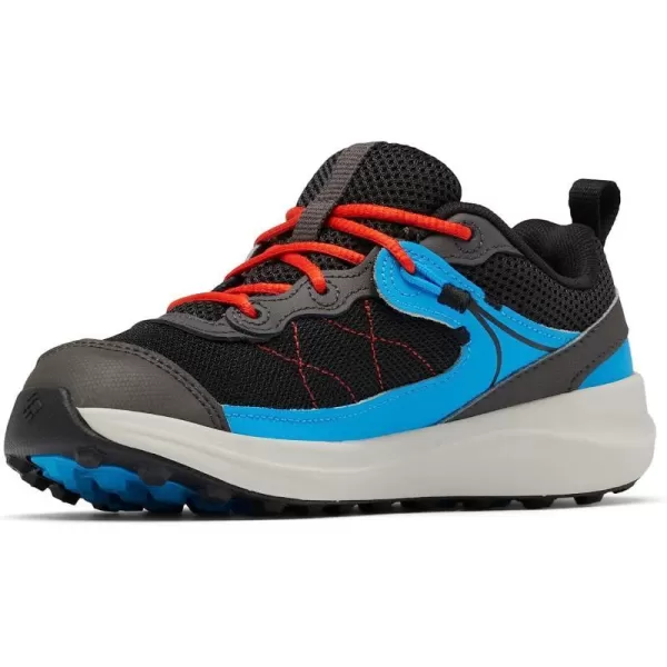 imageColumbia UnisexChild Trailstorm Hiking ShoeBlackCompass Blue