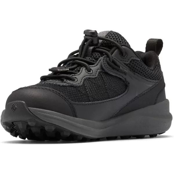 imageColumbia UnisexChild Trailstorm Hiking ShoeBlackDark Grey