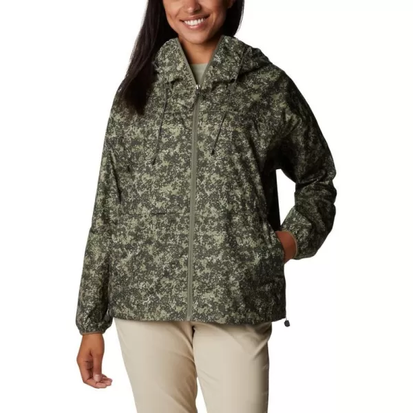 imageColumbia Womens Alpine Chill WindbreakerSafari Dotty Disguise Print