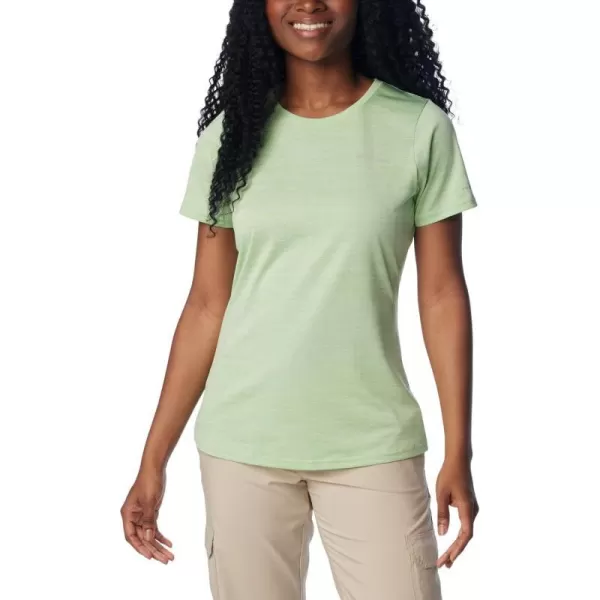 imageColumbia Womens Alpine Chill Zero Short Sleeve TeeSage Leaf Heather