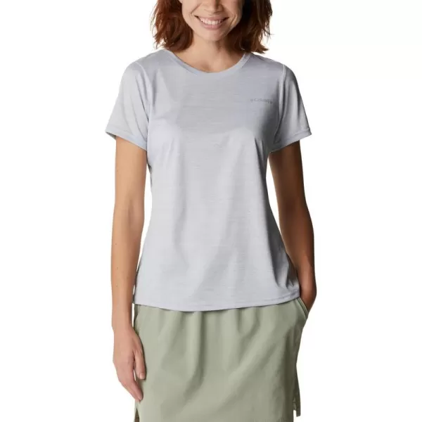 imageColumbia Womens Alpine Chill Zero Short Sleeve TeeWhite Heather