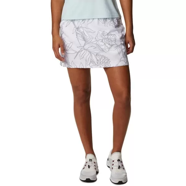 White Leafy Lines Multi