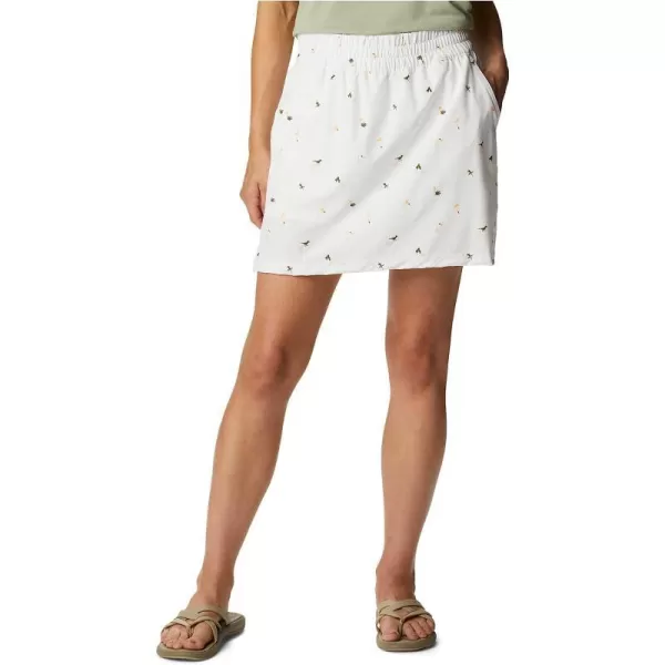 imageColumbia Womens Alpine Chill Zero SkortWhiteBaja Blitz