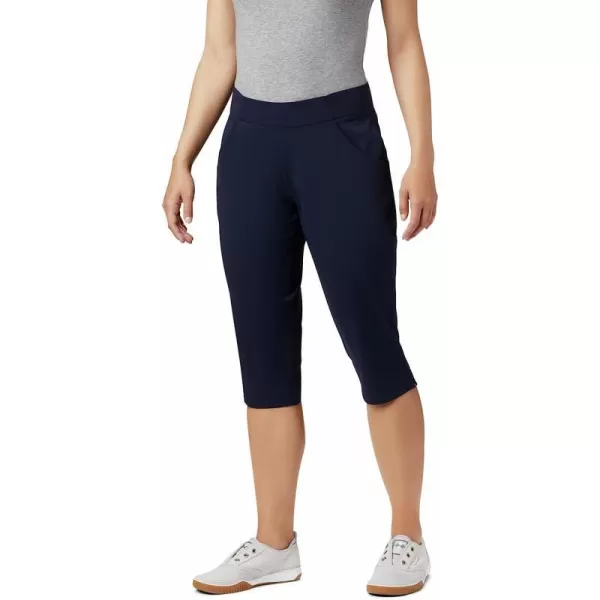 imageColumbia Womens Anytime Casual Capri Stain Resistant Sun ProtectionDark Nocturnal