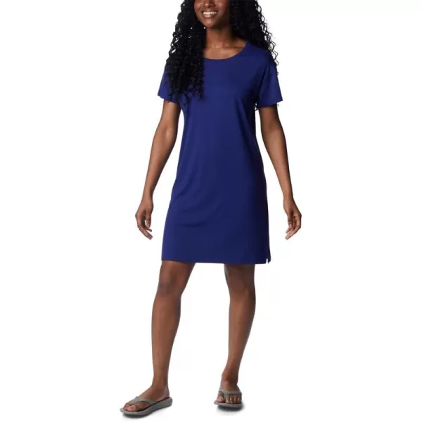 imageColumbia Womens Anytime Knit Tee DressDark Sapphire