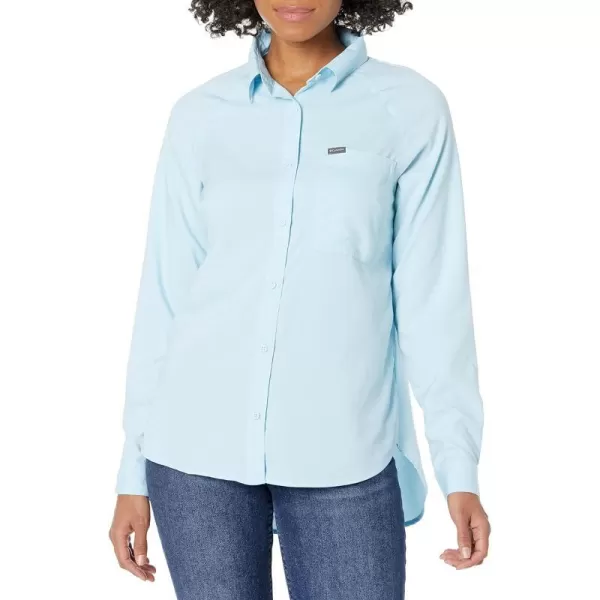 imageColumbia Womens Anytime Lite Long Sleeve ShirtSpring Blue