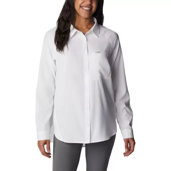 imageColumbia Womens Anytime Lite Long Sleeve ShirtWhite