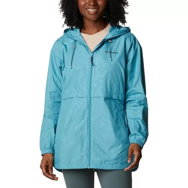 imageColumbia Womens Auroras Wake Iii JacketSea Wave Leafy Lines Emboss