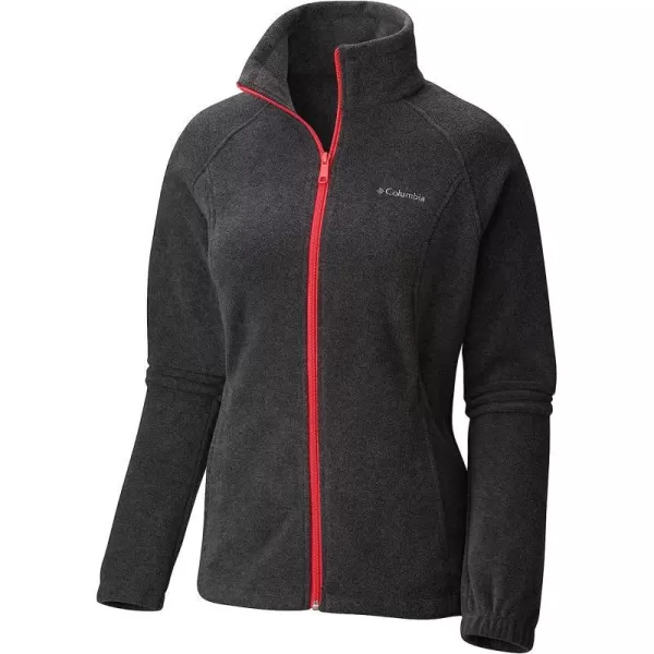 Charcoal Heather/Punch Pink