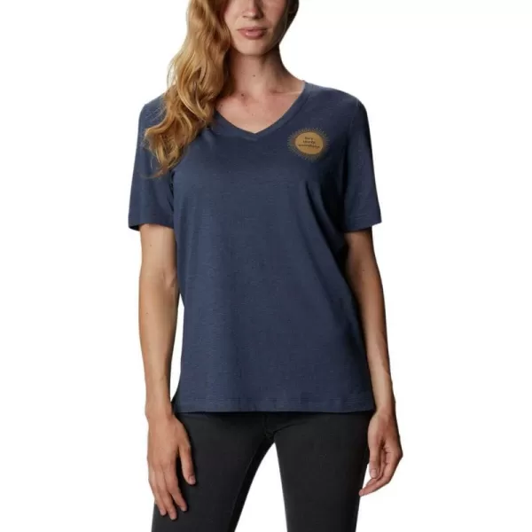 imageColumbia Womens Bluebird Day Relaxed V NeckColor