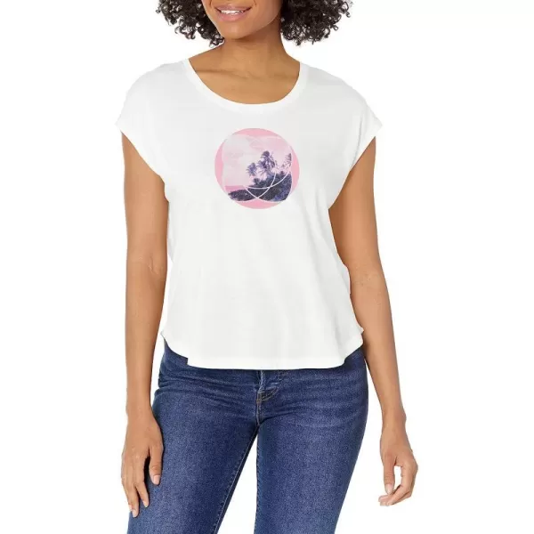 imageColumbia Womens Bluebird Days Modern Short Sleeve TeeWhiteMeditation Isle Graphic