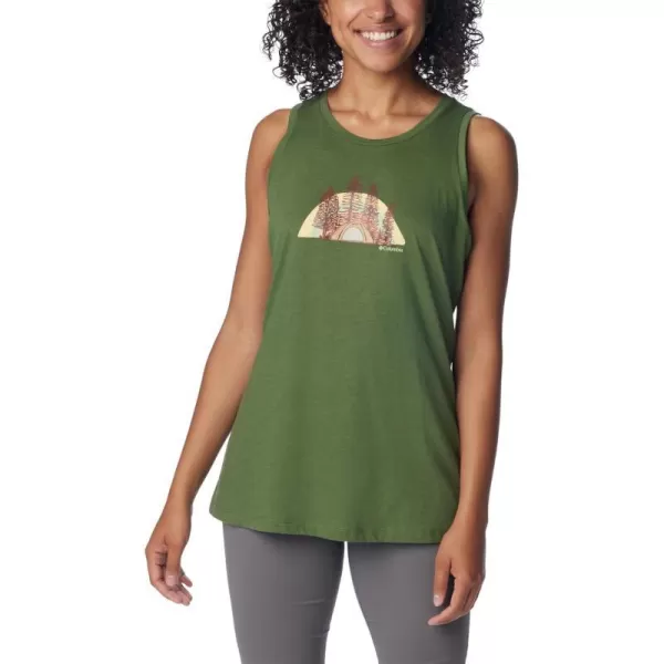 imageColumbia Womens Bluff Mesa TankCanteen HeatherHappier Outdoors