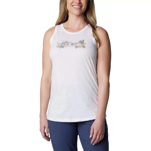 imageColumbia Womens Bluff Mesa TankWhiteBranded Bouquet Two