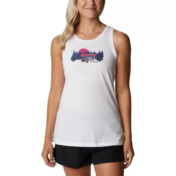 imageColumbia Womens Bluff Mesa TankWhiteVan Life 3