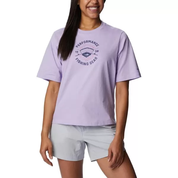 Soft Violet/Fair Weather Graphic