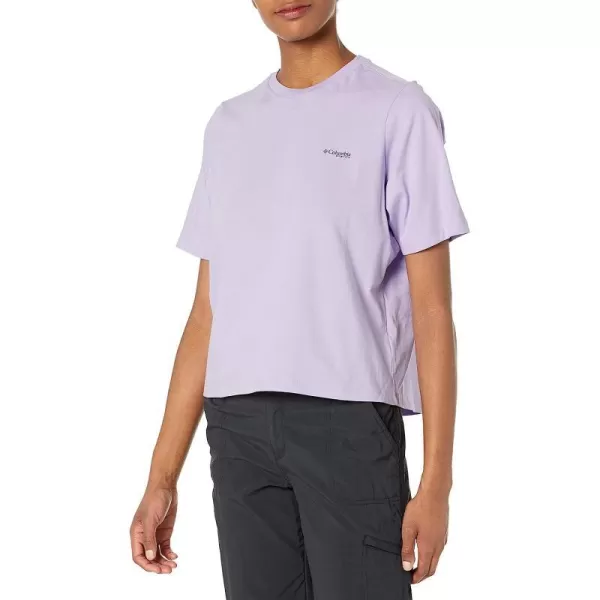 Soft Violet/Panga Palms Graphic
