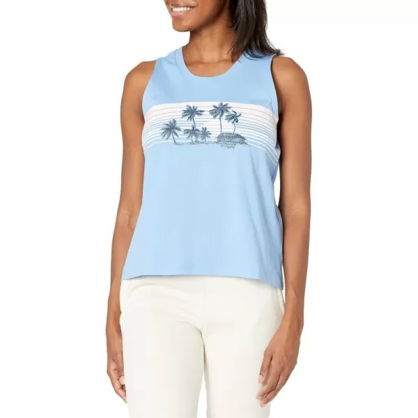 imageColumbia Womens Bramley Bay TankAgate BluePalapa Palms Graphic