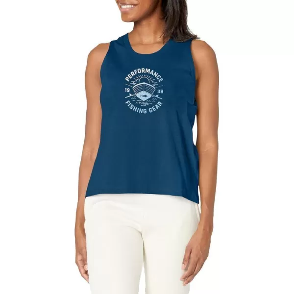 imageColumbia Womens Bramley Bay TankCarbonFair Weather Fade Graphic