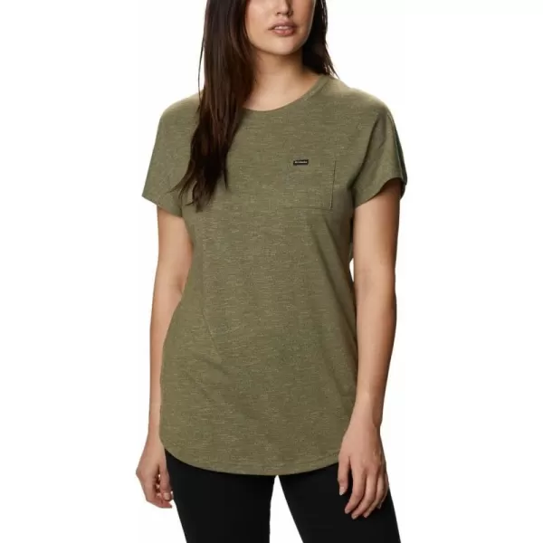 imageColumbia Womens Cades Cape TeeStone Green