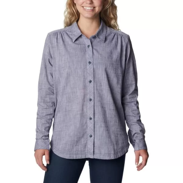 imageColumbia Womens Camp Henry Iii Ls ShirtNocturnal Chambray