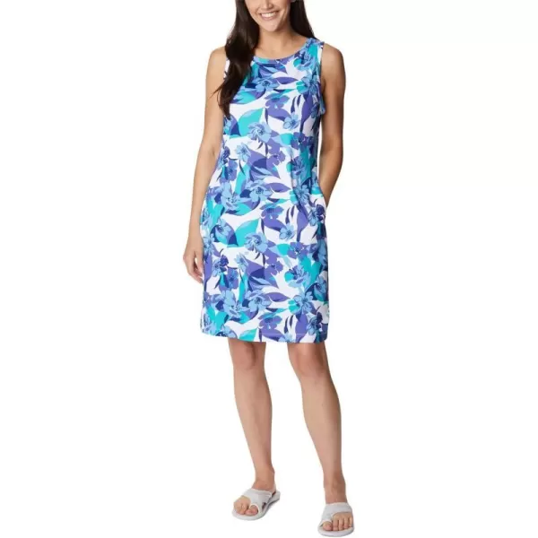 imageColumbia Womens Chill River Printed DressPurple LotusPop Flora