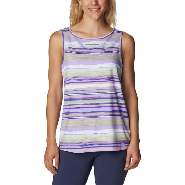 imageColumbia Womens Chill River TankFrosted PurpleHorizons Stripe Multi