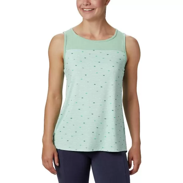 imageColumbia Womens Chill River TankNew MintBetween Lines Print
