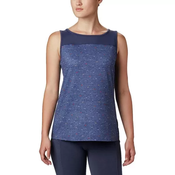 imageColumbia Womens Chill River TankNocturnalBetween Lines Print