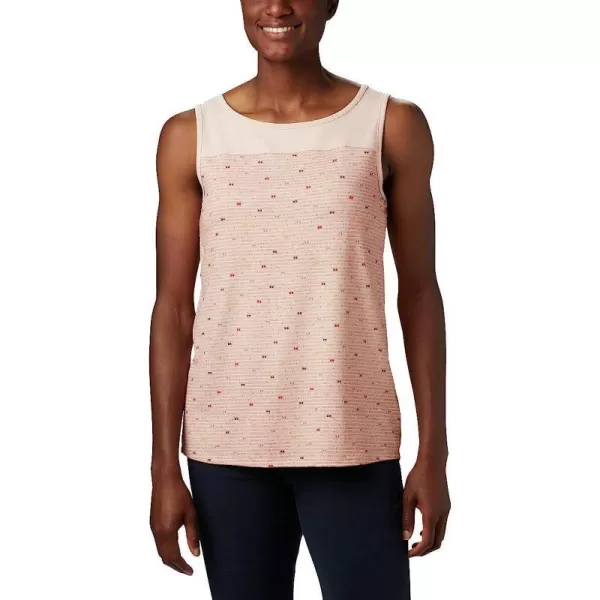 imageColumbia Womens Chill River TankPeach CloudBetween Lines Print