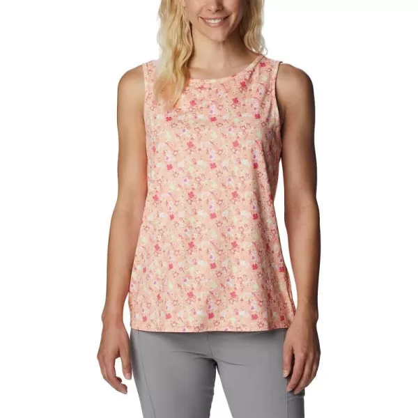 imageColumbia Womens Chill River TankPeachMini Hibiscus