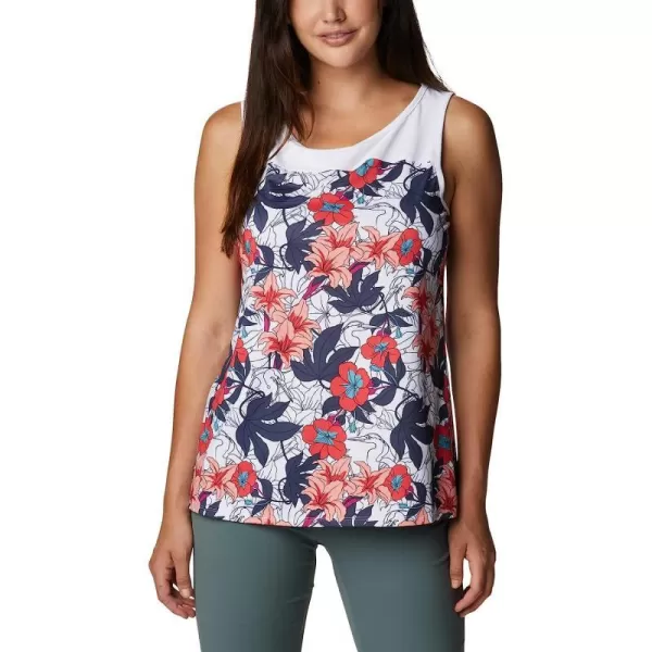 White Lakeshore Floral Multi