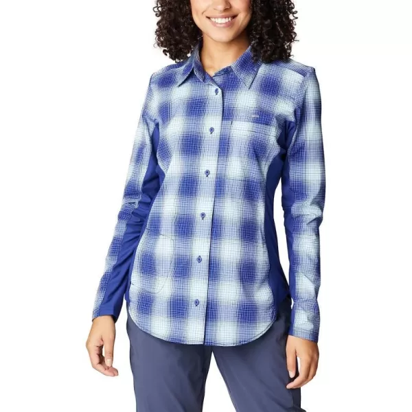 imageColumbia Womens Claudia Ridge Long Sleeve ShirtDark Sapphire Soft Ombre