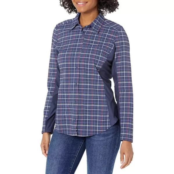 imageColumbia Womens Claudia Ridge Long Sleeve ShirtNocturnalOpen Field Plaid