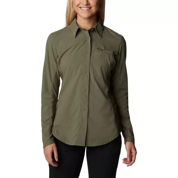 imageColumbia Womens Claudia Ridge Long Sleeve ShirtStone Green