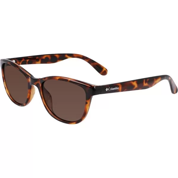 imageColumbia Womens Cove Dome Cat Eye SunglassesShiny TortoiseBrown Gradient Lens