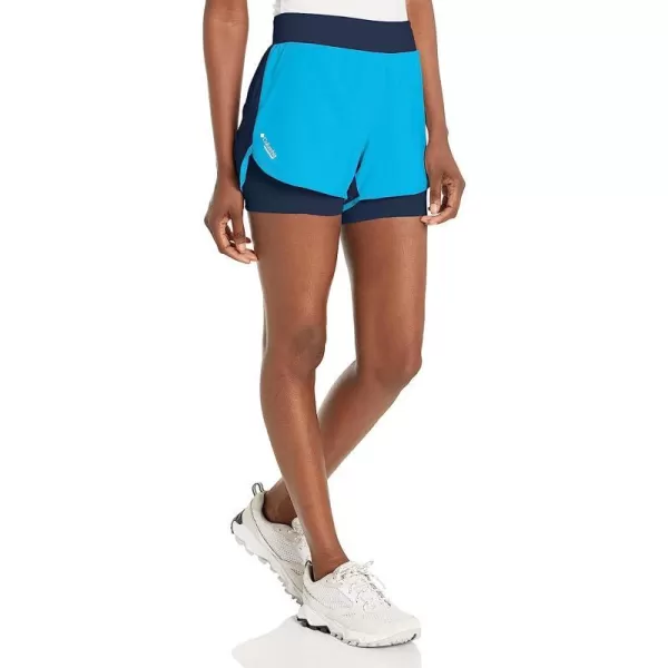 imageColumbia Womens Endless Trail 2 in 1 ShortOcean BlueCollegiate Navy