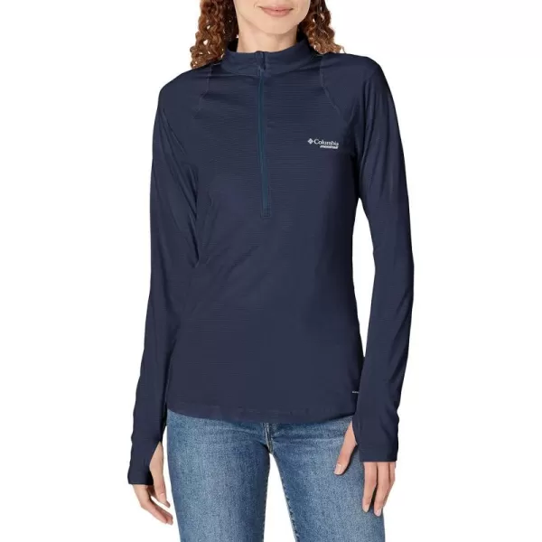 imageColumbia Womens Endless Trail Half Zip Mesh Long SleevCollegiate Navy
