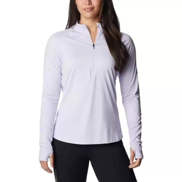 imageColumbia Womens Endless Trail Half Zip Mesh Long SleevPurple Tint