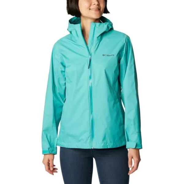 imageColumbia Womens EvaPOURation JacketBright Aqua