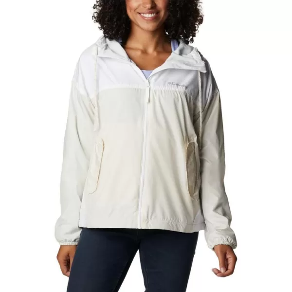 imageColumbia Womens Flash Challenger Lined WindbreakerChalkWhite