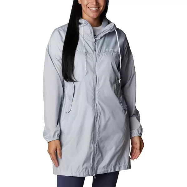 imageColumbia Womens Flash Challenger Long WindbreakerCirrus Grey