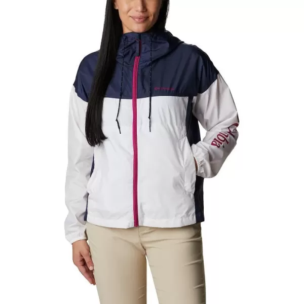 imageColumbia Womens Flash Challenger Novelty WindbreakerWhiteNocturnal