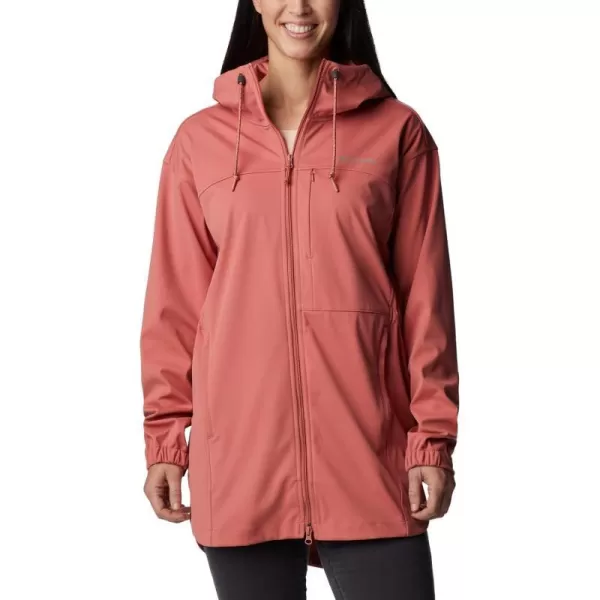 imageColumbia Womens Flora Park Softshell JacketDark Coral
