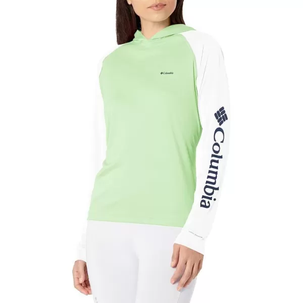 imageColumbia Womens Fork Stream Long Sleeve HoodieKey WestNocturnal Logo