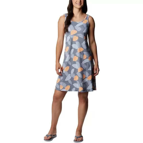 imageColumbia Womens Freezer Iii DressTradewinds Grey Ditsy Leaves Print