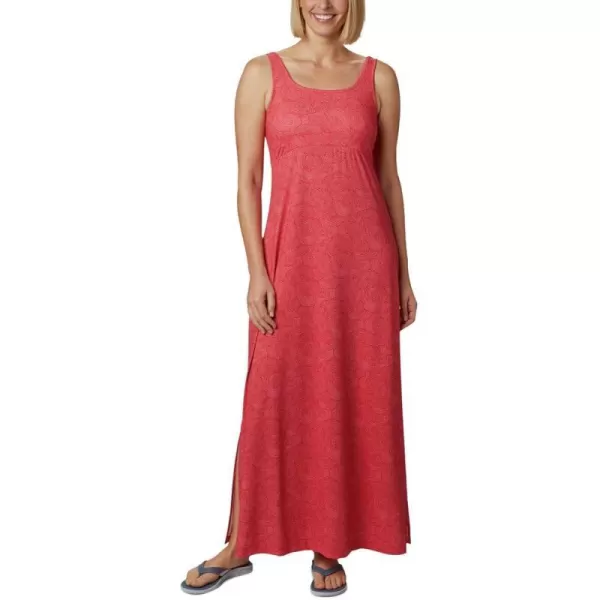 imageColumbia Womens Freezer Maxi DressRed Lily Seaside Swirls Print